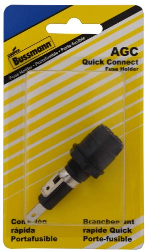 Bussmann BPHKPHHRP 30 Amp Panel Mount Fuse Holder for 5/16" Panels