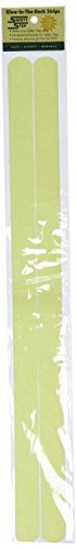 Safety Step GLO-102705 Glow-in-the-Dark Anti-Slip Safety Strips 2-Pack
