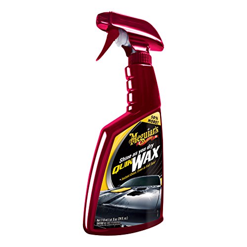 Meguiars A1624 Quik Wax Spray 24 oz Wet or Dry Application