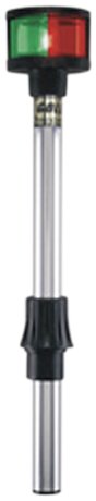 Perko 1612DP3BLK 17" Bi-Color Pole Light for Power Vessels