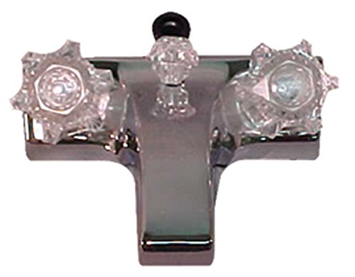 Lasalle Bristol 20373207 Utopia 4" RV Lavatory Shower Faucet Chrome/Clear