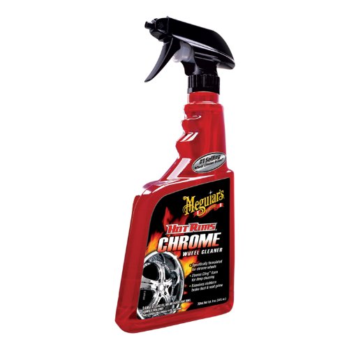Meguiars G19124 Hot Rims Chrome Wheel Cleaner 24oz Spray