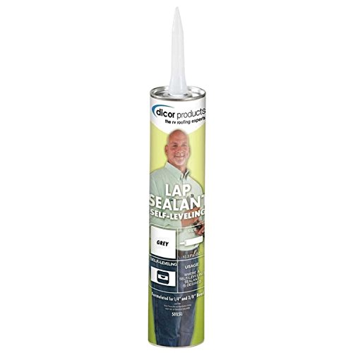 Dicor 551LSG-1 Non-Sag EPDM Rubber Roof Lap Sealant Grey 10.3oz