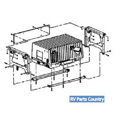 Cummins A030X652 Underfloor Mounting Kit for KY Generator Models