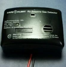 MTI Industries 20441PBL 12V LP Gas Propane Alarm Black RV