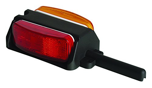Optronics BA44FNLP Left Side Fender Mount Marker Clearance Light Red Yellow