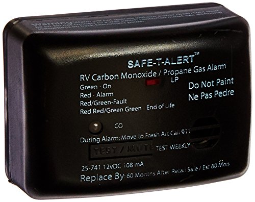 MTI Industries 25741WT Mini LP/CO Alarm Surface Mount White