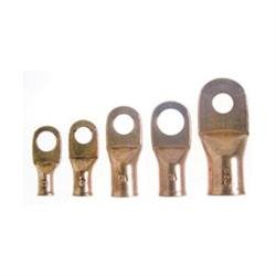 Picture of Wire (East Penn Mfg Co) 00549 Copper Battery Lug 6 Gauge 5/16 Stud
