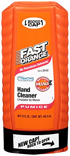 Permatex 25122 Fast Orange Pumice Citrus Hand Cleaner 15 oz