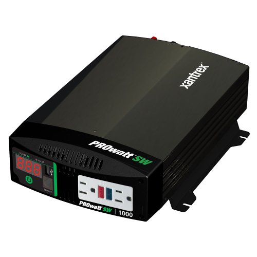 Xantrex 8061210 ProWatt SW 1000W Pure Sine Wave Inverter 12V DC to 120V AC