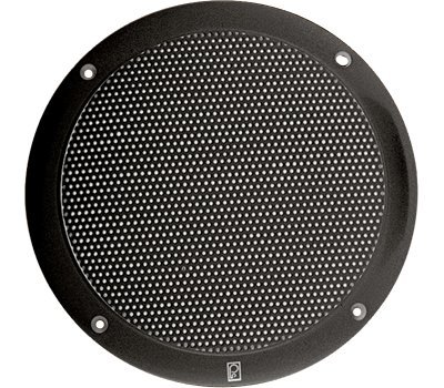 Poly Planar MA-4054-B 4" 80W Marine Speakers Black 2-Way Coaxial Pair