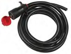 Picture of Husky Towing 19430 Trailer End 7-Way RV Blade Connector 12 Ft Jacketed Wire