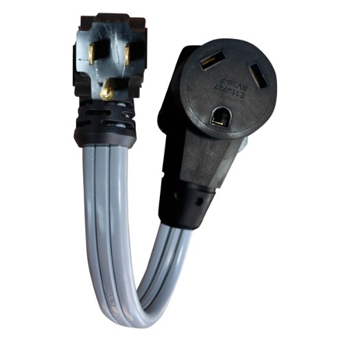 Voltec Industries 16-00568 15A Male to 30A Female Power Adapter 12 Inch