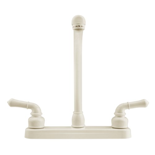 Dura Faucet DFPK210CBQ Classical Hi-Rise RV Kitchen Faucet Bisque
