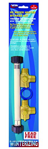 Valterra P23503LFVP Water Heater Winterizing Bypass Kit 6 Gallon RV