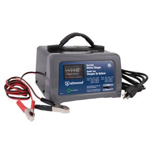 Attwood Marine 119014 Dual 6V/12V Battery Charger with Automatic Trickle Charge