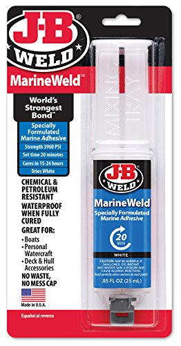 JB Weld 50172 MarineWeld Marine Epoxy Syringe 25ml