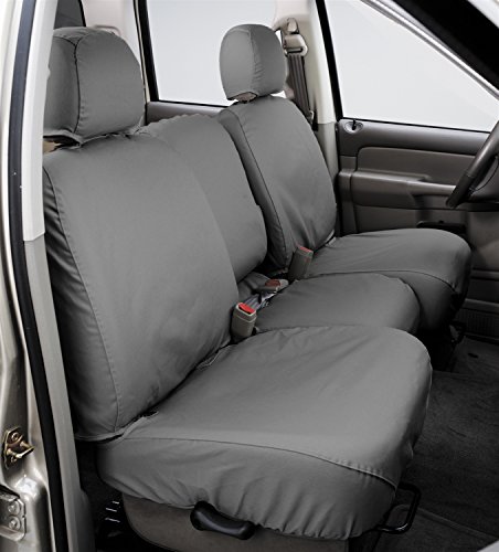 Picture of Covercraft SS8393WFGY Waterproof Polyester SeatSaver Custom Second Row Seat Cover Grey