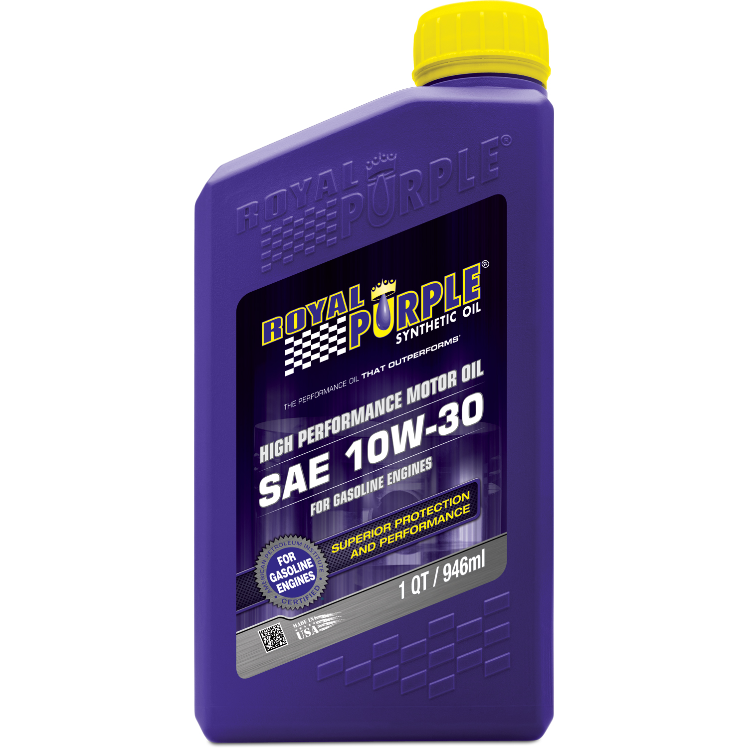 Picture of Royal Purple 26130 SAE High Performance Synthetic Motor Oil - 10W-30 1 Qt