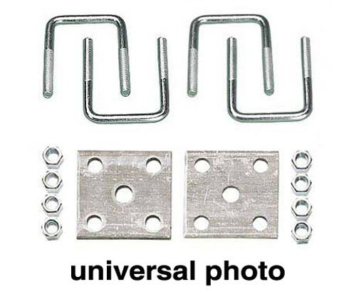 C.E. Smith 23103 Axle Tie Plate Kit for 2" Square Axle