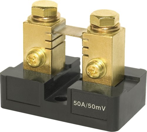 Blue Sea Systems 9228 Analog Meter Shunt 50A/50mV DC Ammeter