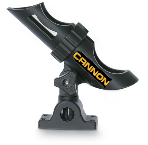 Cannon 2450169-1 Adjustable Rod Holder with 360° Rotating Base