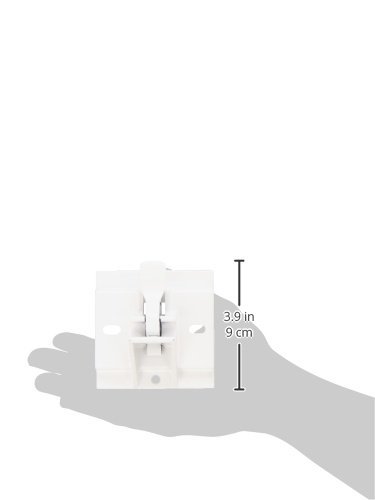 Powerwinch 901019W White Bottom Bracket for Carefree Spirit/Fiesta Awnings