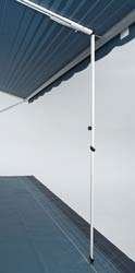 Carefree 902865WHT Rafter 6 GS Automatic Awning Support with Ground Support White