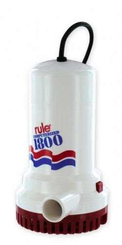 Rule Industries A53S-24 Automatic Sump Utility Pump 1800 GPH 24ft Cord 110V