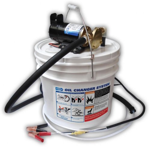 Jabsco 17800-2000 12V Porta-Quick Oil Changer 14 Quart Heavy Duty