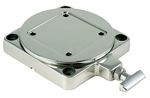Cannon 1903002 Stainless Steel Low Profile Swivel Base for Downriggers