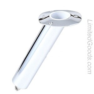 Lee's Tackle RH5165 30 Degree Swivel Base Flush Mount Rod Holder 2" x 6.5"