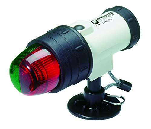 Innovative Lighting 560-1112-7 Portable LED Bow Navigation Light for Inflatable Boats