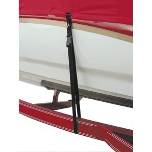 Boatbuckle F14264 Boat Cover Tie Down Straps with Snap Lock 1" x 4' - 6 Pack