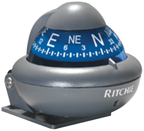 Ritchie Navigation X-10-A RitchieSport Automotive Compass 2" Dial Gray