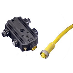 Maretron NF-NM4P-NF Mini Powertap Female to Female with 8A Fuse and LED