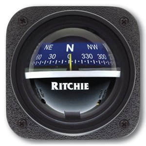 Ritchie Navigation V-537B Explorer Bulkhead Mount Compass Blue Dial