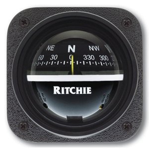 Ritchie Navigation V-537 Explorer Bulkhead Mount Compass Black Dial