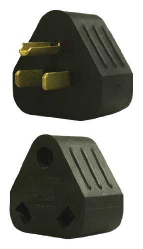 Voltec Industries 16-00550 RV Park Power Adapter 15A Male to 30A Female