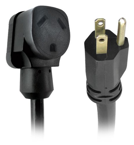 Voltec Industries 16-00552 15A Male to 30A Female RV Power Adapter 1 Foot