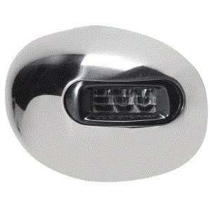 Innovative Lighting 554-1200-7 LED Vertical Sidelights Stainless Steel Pair