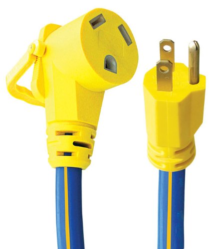 Voltec Industries 16-00502 E-Zee Grip 15-30 Amp RV Power Adapter 12 Inch