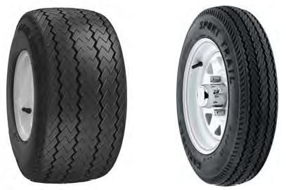 Americana Tire & Wheel 10066 5.30-12 Loadstar K353 Bias Trailer Tire Load Range C