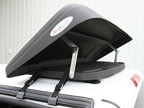 Icon Technologies 01216 AeroShield WD500 Wind Deflector 48x22 Black