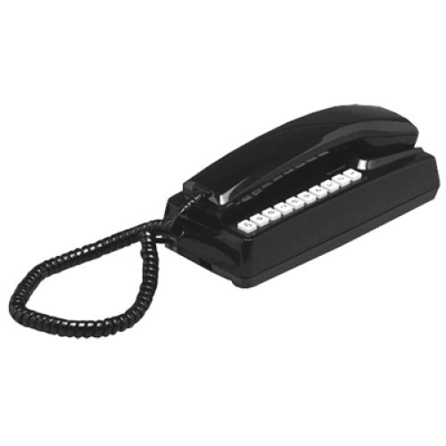 NewMar PI-10(BL) 10-Station Intercom Handset with Base - Black