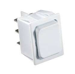 RV Designer S475 Rocker Switch 5A On-Off-On White