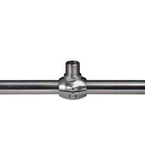 Scanstrut RA-01 1-Inch Stainless Steel Rail Mount for GPS VHF Antennas