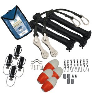 Taco Metals RK-0002PB Premium Double Braid Outrigger Rigging Kit