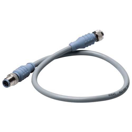 Maretron DM-DG1-DF-03.0 NMEA 2000 Mid Double-Ended Cordset Male to Female 3M Gray