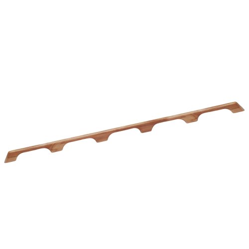 Whitecap Industries 60108 Teak Handrail 5 Loops 53 Inch